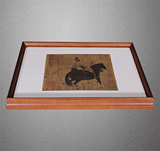 酉阳书画装裱配框服务案例